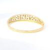Gehna Jaipur black spinel & Cubic Zirconia Studded Beautiful Gold Polished Bracelet For Girls & Women FB-1117 - Image 6
