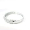 Gehna Jaipur cubic zirconia studded silver plated bracelet For Girls & Women FB-1118 - Image 2