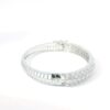 Gehna Jaipur cubic zirconia studded silver plated bracelet For Girls & Women FB-1118 - Image 4