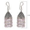 Gehna Jaipur Pink Chalcedony Color Zircon Beads Earring For Girls & Women GE03-1118 - Image 4