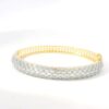 Gehna Jaipur cubic zirconia studded elegant gold plated bracelet For Girls & Women FB-1119