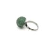 Gehna Jaipur Emerald Color Stone & dome shape Cubic Zirconia Studded Ring Adjustable Size For Girls & Women FR-1120 - Image 4