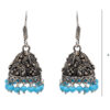 Gehna Jaipur Turquoise Color Zircon Beads Earring For Girls & Women GE03-1120 - Image 3