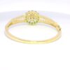 Gehna Jaipur emerald & cubic zirconia studded gold plated bracelet For Girls & Women FB-1121 - Image 4