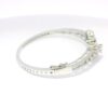 Gehna Jaipur emerald & cubic zirconia studded silver plated bracelet For Girls & Women FB-1123 - Image 4