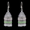 Gehna Jaipur Green & Pink Color Zircon Beads Earring For Girls & Women GE03-1128 - Image 4
