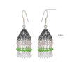 Gehna Jaipur Green & Pink Color Zircon Beads Earring For Girls & Women GE03-1128 - Image 3