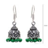 Gehna Jaipur Green Sapphire Color Zircon Beads Earring For Girls & Women GE03-1129 - Image 3