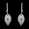 Gehna Jaipur Dumortierite Color Stone Studded Earrings In German Silver  For Girls & Women GE01-1131 - Image 4
