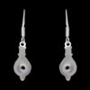 Gehna Jaipur Dumortierite Color Stone Studded Earrings In German Silver  For Girls & Women GE01-1132 - Image 5