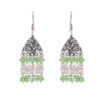 Gehna Jaipur Pink & Green Color Zircon Beads Earring For Girls & Women GE03-1133