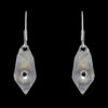 Gehna Jaipur Red Garnet Stone Earrings In German Silver  For Girls & Women GE01-1133 - Image 5