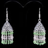 Gehna Jaipur Pink & Green Color Zircon Beads Earring For Girls & Women GE03-1133 - Image 4