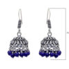Gehna Jaipur Blue Sapphire Color Zircon Beads Earring For Girls & Women GE03-1135 - Image 3