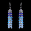 Gehna Jaipur Chalcedony, Topaz & Lapis Lazuli Color Zircon Beads Earring  For Girls & Women GE03-1137 - Image 4