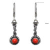 Gehna Jaipur Jasper Color Stone Studded Earrings In German Silver  For Girls & Women GE01-1138