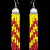 Gehna Jaipur Red & Yellow Color Zircon Beads Earring For Girls & Women GE03-1138 - Image 4