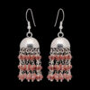 Gehna Jaipur Champion Quartz Color Zircon Beads Jhumki Style Earrings For Girls & Women GE03-1147 - Image 4