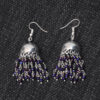 Gehna Jaipur Pyrite Color Zircon Bead Jhumki Style Earrings For Girls & Women GE03-1148 - Image 5