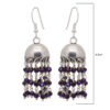 Gehna Jaipur Pyrite Color Zircon Bead Jhumki Style Earrings For Girls & Women GE03-1148 - Image 3