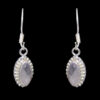 Gehna Jaipur Rose Quartz Color Stone Studded Earrings In German Silver  For Girls & Women GE01-1155 - Image 4