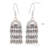 Gehna Jaipur Silver Pyrite zircon Bead Jhumki Style Earrings For Girls & Women GE03-1155 - Image 3
