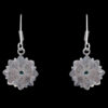 Gehna Jaipur Green Onyx Color Stone Studded Earrings In German Silver  For Girls & Women GE01-1160 - Image 4