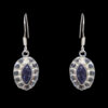 Gehna Jaipur Sun Sitara Color Stone Studded Earrings In German Silver  For Girls & Women GE01-1164 - Image 4