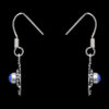 Gehna Jaipur Dumortierite Color Stone Studded Earrings In German Silver  For Girls & Women GE01-1170 - Image 4