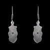 Gehna Jaipur Black Spinel Color Stone Studded Earrings In German Silver  For Girls & Women GE01-1191 - Image 4