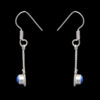 Gehna Jaipur Blue Lapis Lazuli Color Stone Earrings In German Silver  For Girls & Women GE01-1194 - Image 2