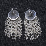 Gehna Jaipur Handmade White Pearl Bead Jhumki Style Earrings For Girls & Women GE03-1206 - Image 4