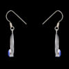 Gehna Jaipur Dumortierite Color Stone Studded Earrings In German Silver  For Girls & Women GE01-1207 - Image 4