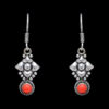 Gehna Jaipur Jasper Color Stone Earrings In German Silver  For Girls & Women GE01-1213 - Image 3