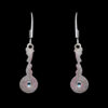 Gehna Jaipur Turquoise Color Stone Earrings In German Silver  For Girls & Women GE01-1217 - Image 4