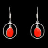Gehna Jaipur Natural Jasper Color Stone Earrings In German Silver  For Girls & Women GE01-1223 - Image 3