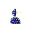 Gehna Jaipur Lapis Lazuli Color Zircon Beads Jhumki Style Earrings For Girls & Women GE03-1226 - Image 4