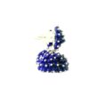 Gehna Jaipur Lapis Lazuli Color Zircon Beads Jhumki Style Earrings For Girls & Women GE03-1226 - Image 3
