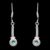 Gehna Jaipur Turquoise Color Stone Studded Earrings In German Silver  For Girls & Women GE01-1229 - Image 5