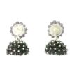 Gehna Jaipur Amethyst Zircon Beads Jhumki Style Earrings For Girls & Women GE03-1229 - Image 6