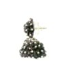 Gehna Jaipur Amethyst Zircon Beads Jhumki Style Earrings For Girls & Women GE03-1229 - Image 4