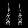Gehna Jaipur Blue Color Sun Sitara Color Stone Studded Earrings  For Girls & Women GE01-1231 - Image 4