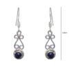 Gehna Jaipur Blue Color Sun Sitara Color Stone Studded Earrings  For Girls & Women GE01-1231 - Image 3