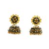 Gehna Jaipur Amethyst & Citrine Zircon Beads Jhumki Earrings For Girls & Women GE03-1234