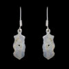 Gehna Jaipur Green Onyx Color Stone Earrings In German Silver  For Girls & Women GE01-1239 - Image 5