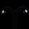 Gehna Jaipur Natural White Pearl Stud Earrings In German Silver  For Girls & Women GE01-1242 - Image 5