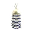 Gehna Jaipur Blue Pyrite Color Bead Jhumki Earrings For Girls & Women GE03-1244 - Image 2