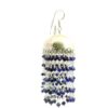Gehna Jaipur Blue Pyrite Color Bead Jhumki Earrings For Girls & Women GE03-1244 - Image 5