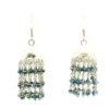 Gehna Jaipur Grey Pyrite Color Bead Jhumki Earrings For Girls & Women GE03-1245 - Image 3