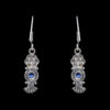 Gehna Jaipur Dumortierite Color Stone Studded Earrings In German Silver  For Girls & Women GE01-1260 - Image 5